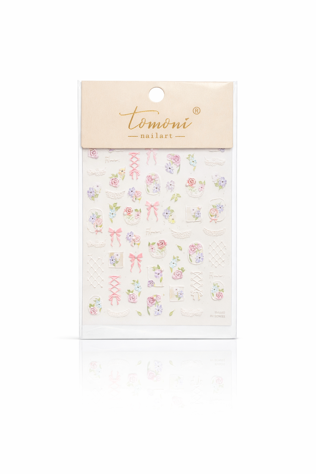 Flower & Bow Nail Sticker