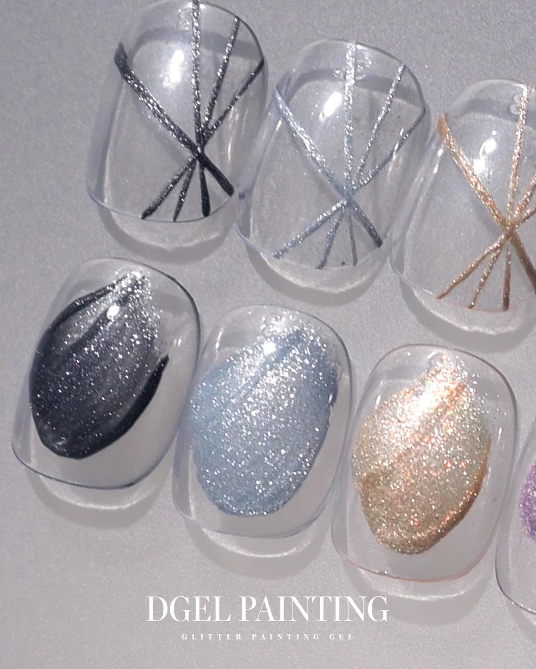 Painting Gel - Magnetic Silver
