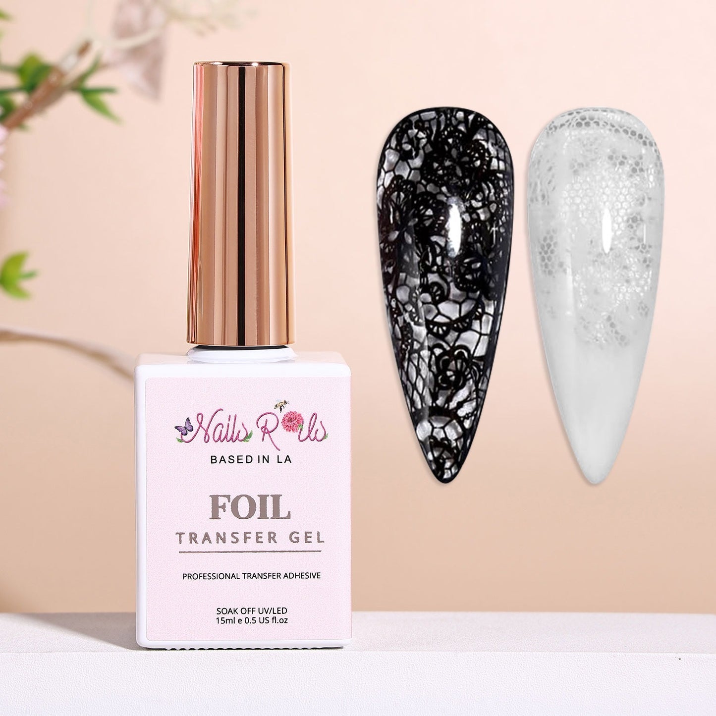 Nails R Us Foil Transfer Gel