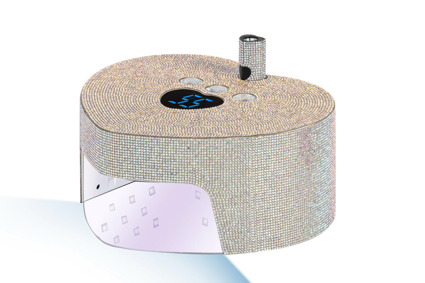 Blinged out Heart Lamp