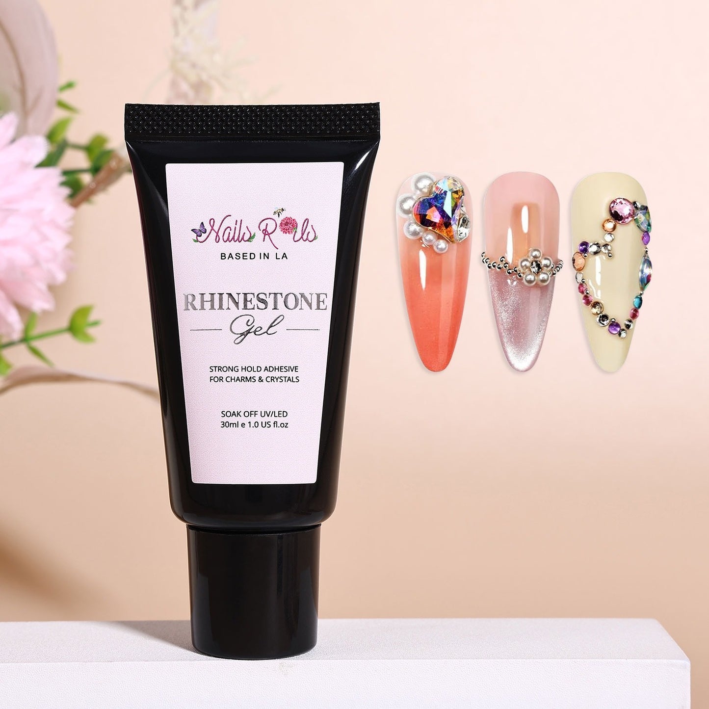 Nails R Us Rhinestone Gel Tube