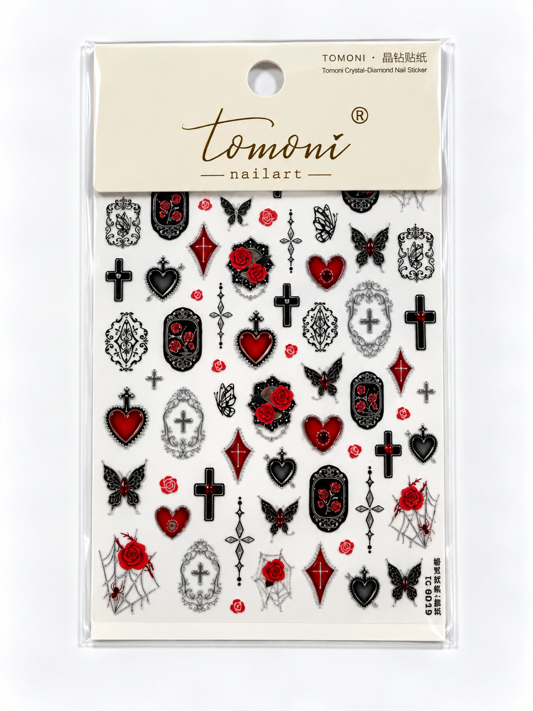 Gothic Romance Nail Art Stickers