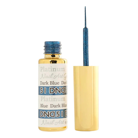 DND51 - PLATINUM DARK BLUE GEL ART LINER