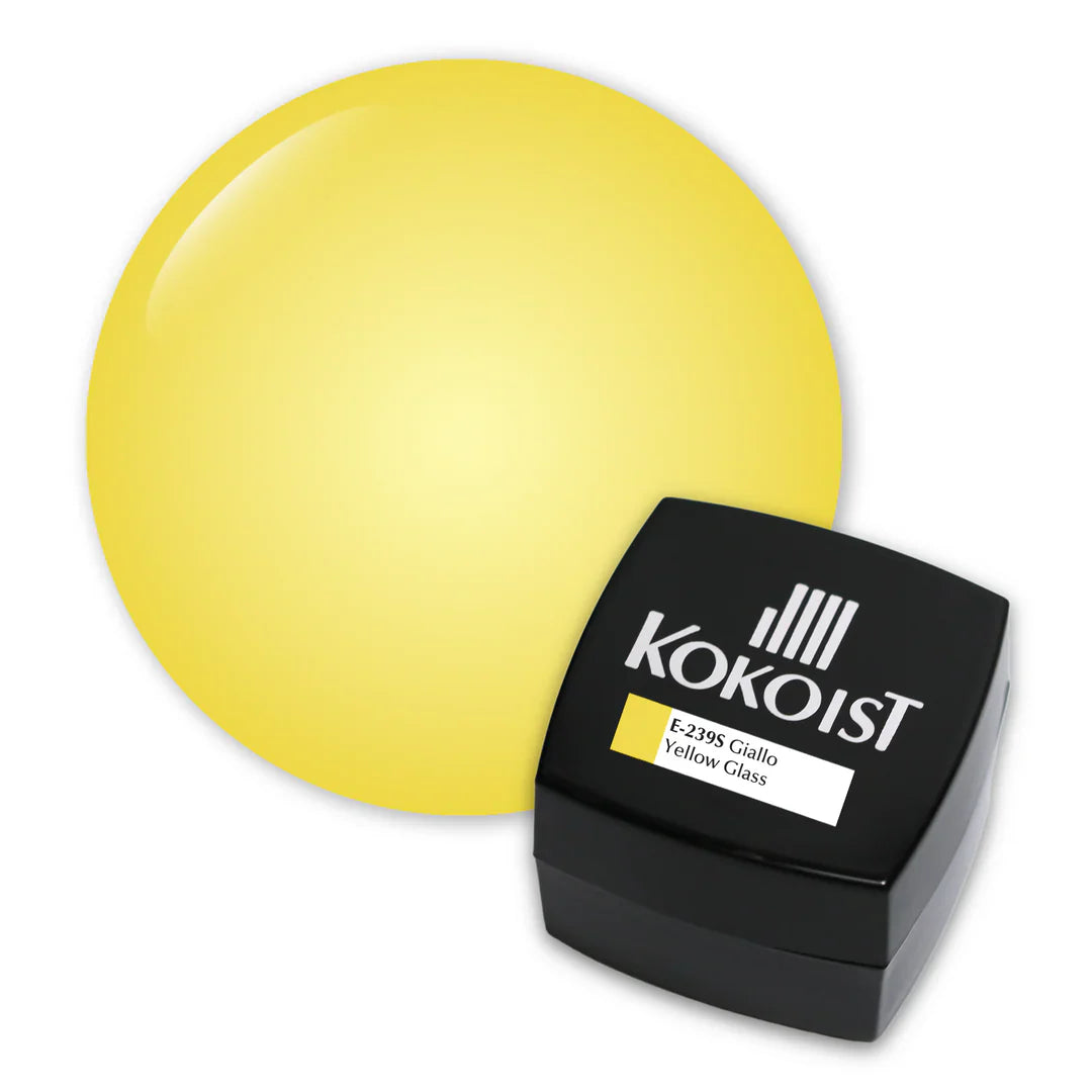 E-239S GIALLO YELLOW GLASS