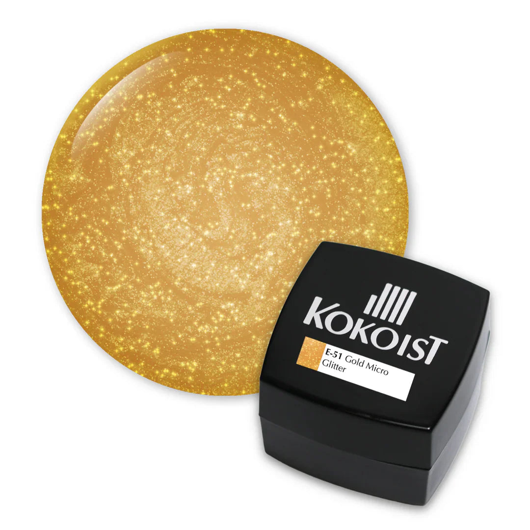 E-51 GOLD MICRO GLITTER