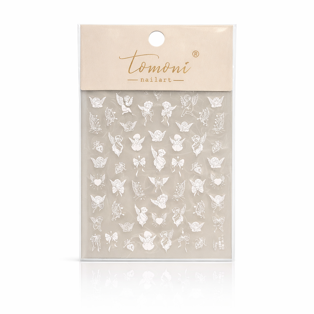 White Baby Angel Sticker