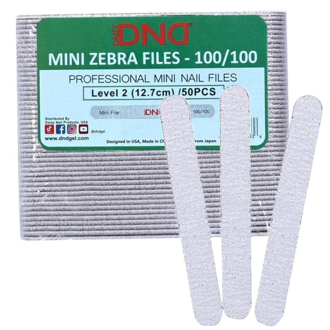 DND Mini Zebra Files 100/100 Level 2 - 50pcs