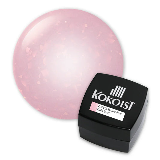 G-283S MAUVE PINK GOLD DUST