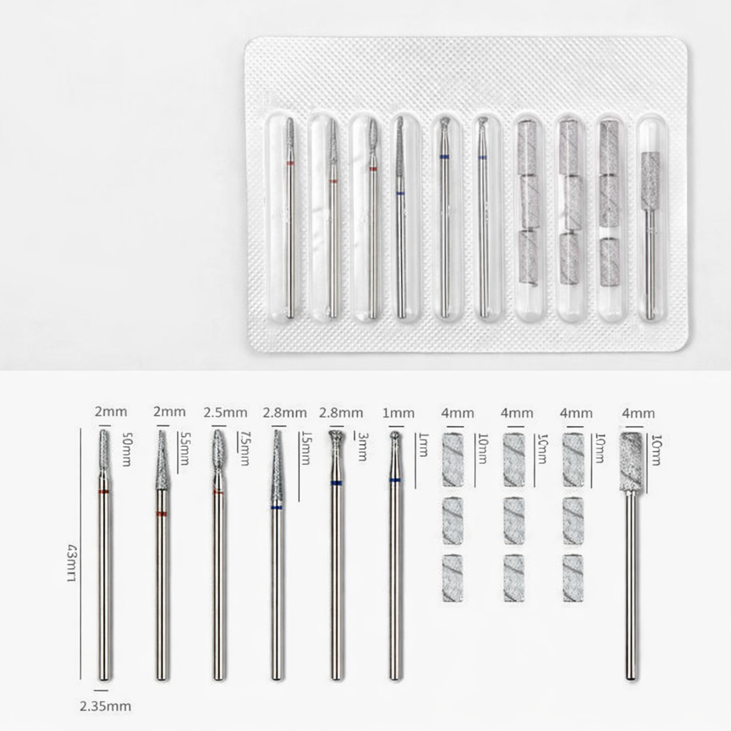 Mini Mandrel Bit & Mix Diamond Bit Set