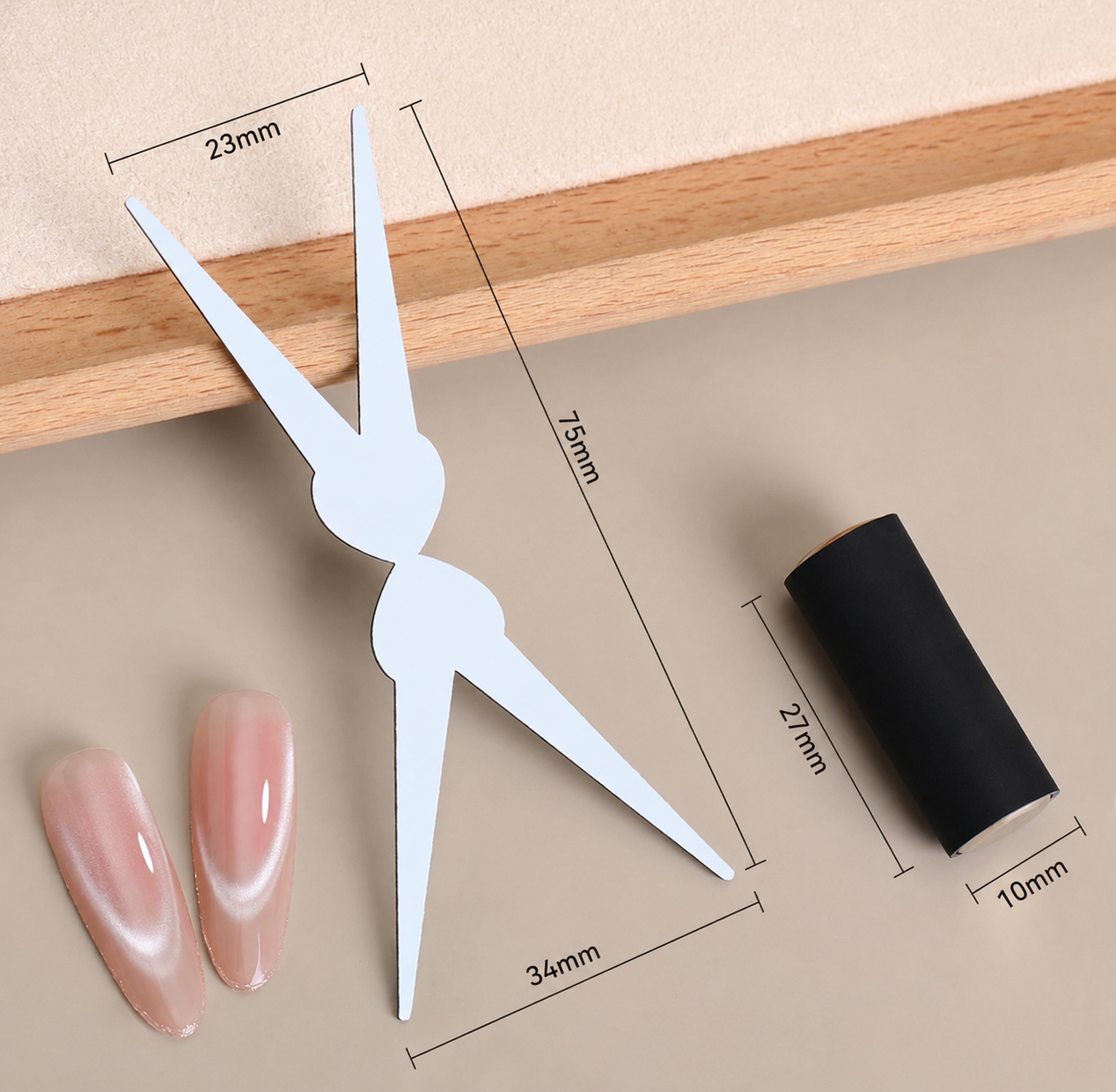 Cat Eye Magnet French Tip