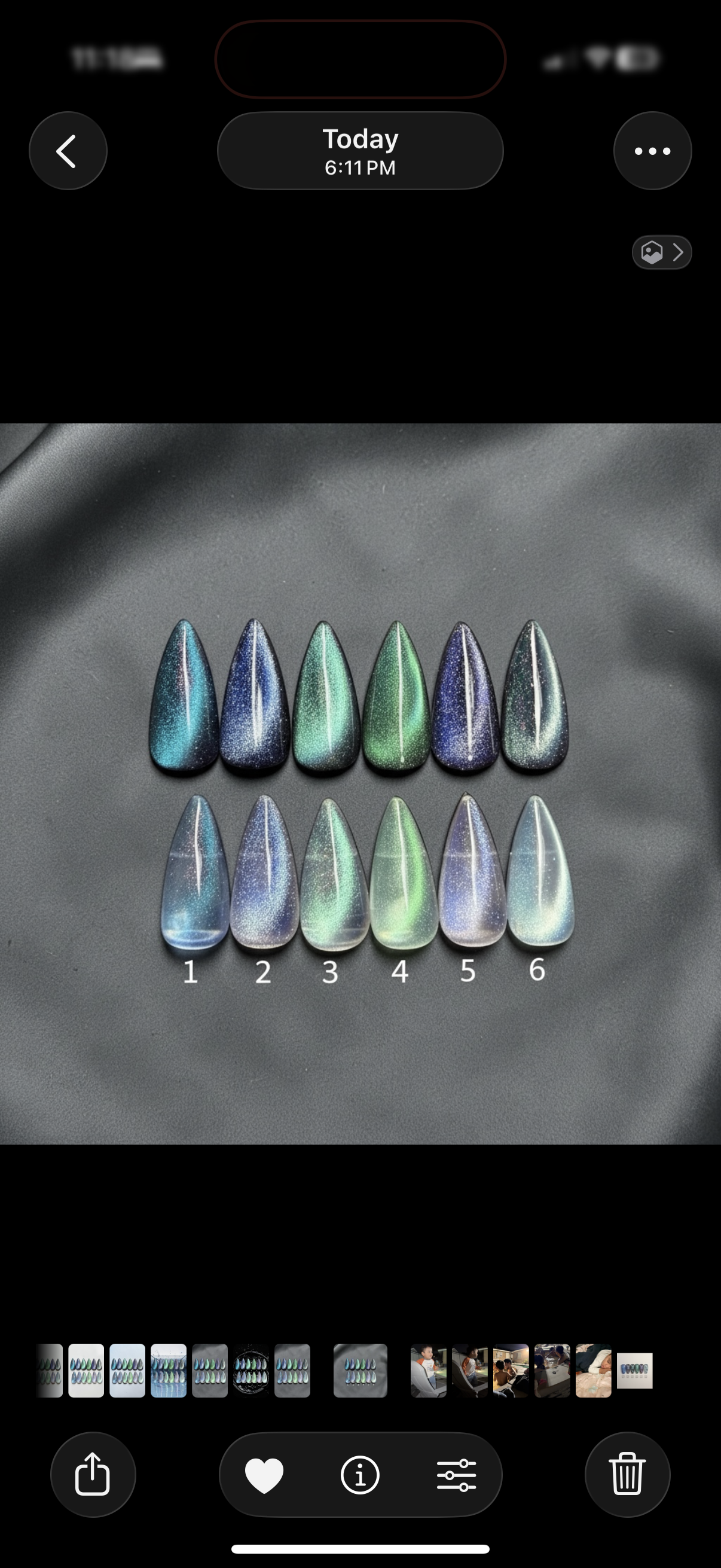 Galaxy Cat Eye Gel Color
