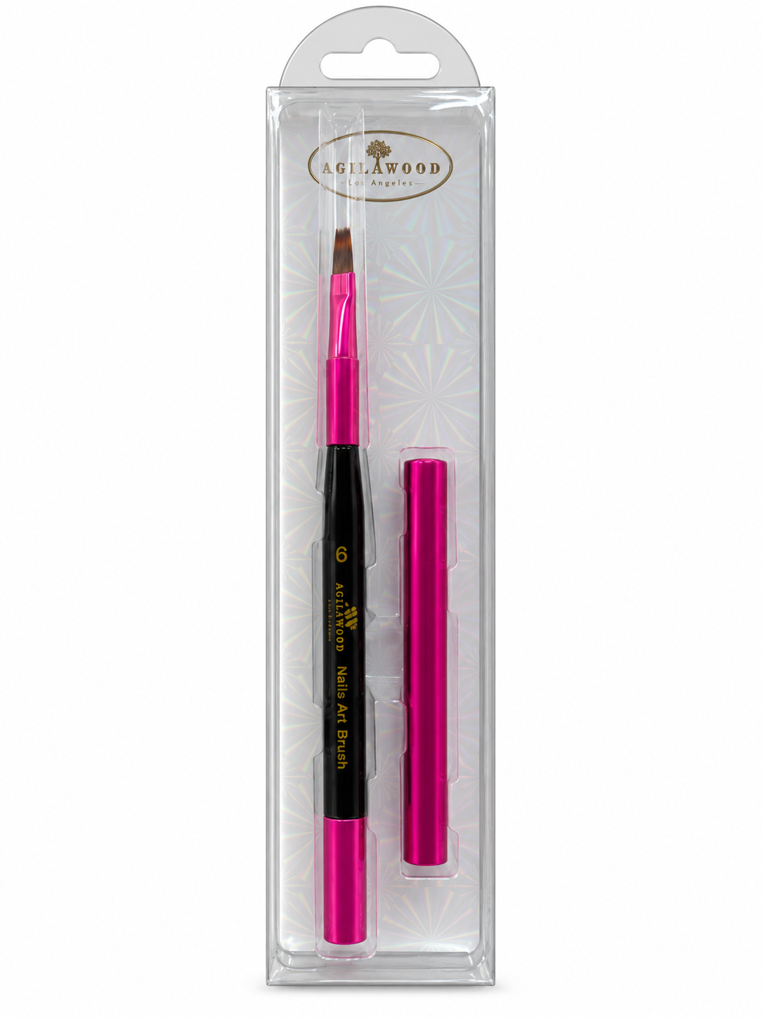 Black & Pink Gel Brush for Ombre