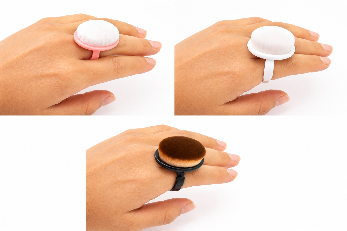 Soft Finger Applicator Brush