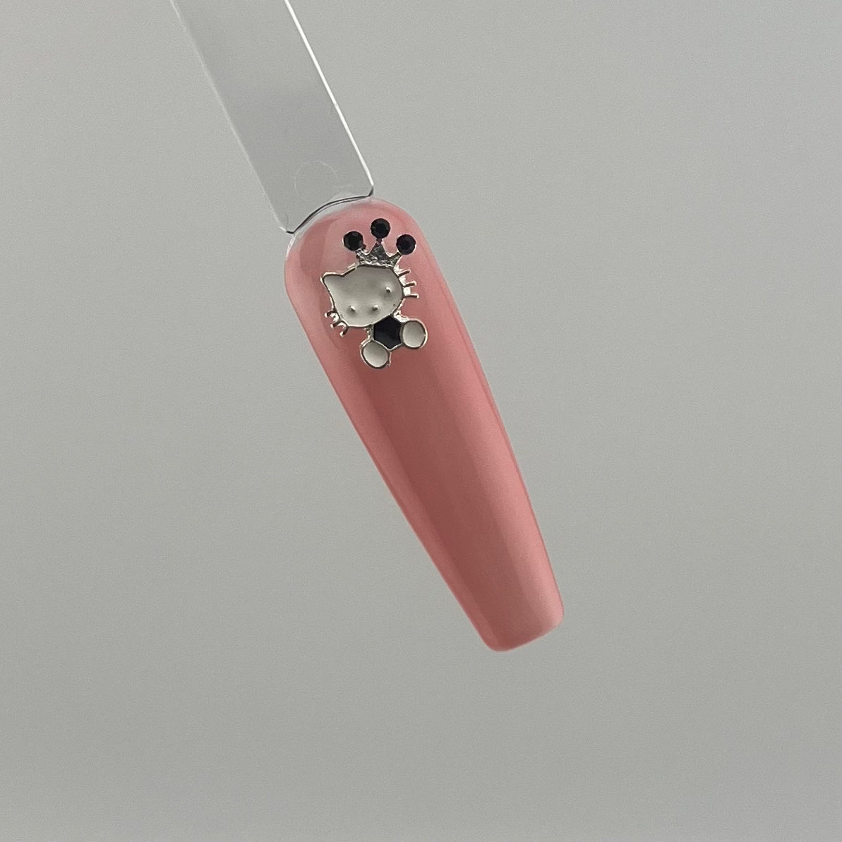 HK with Crown Nail Charm