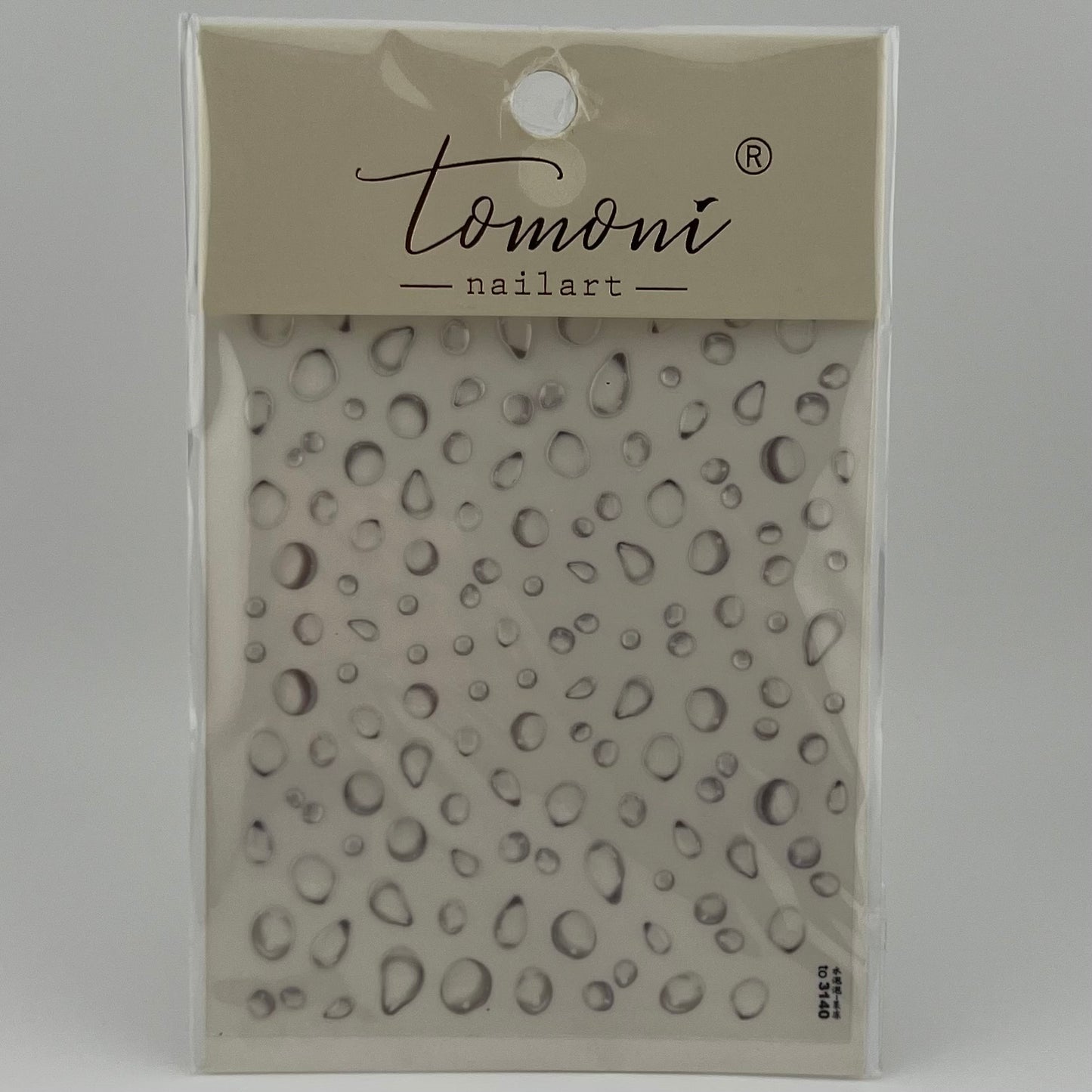 Water Drops Nail Sticker