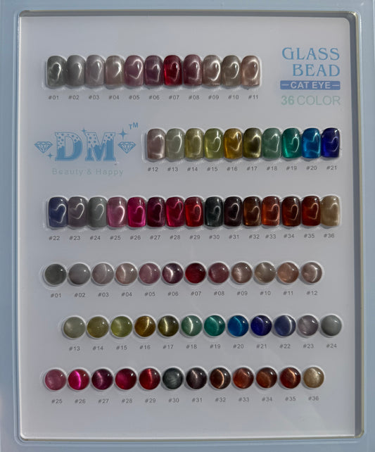 GLASS BEAD CATEYE