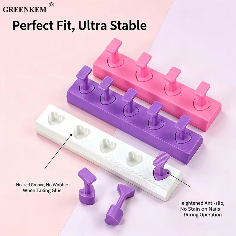 NON-MAGNETIC NAIL STAND FOR PRESS-ON