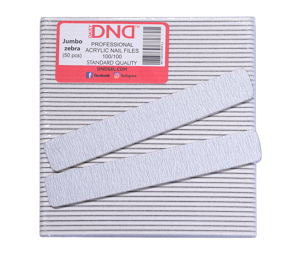 DND Jumbo Zebra Nail File 100/100