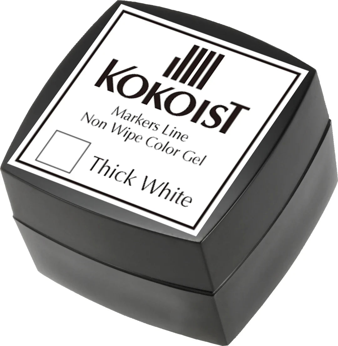 ML-01 MARKERS LINE NON WIPE COLOR GEL THICK WHITE