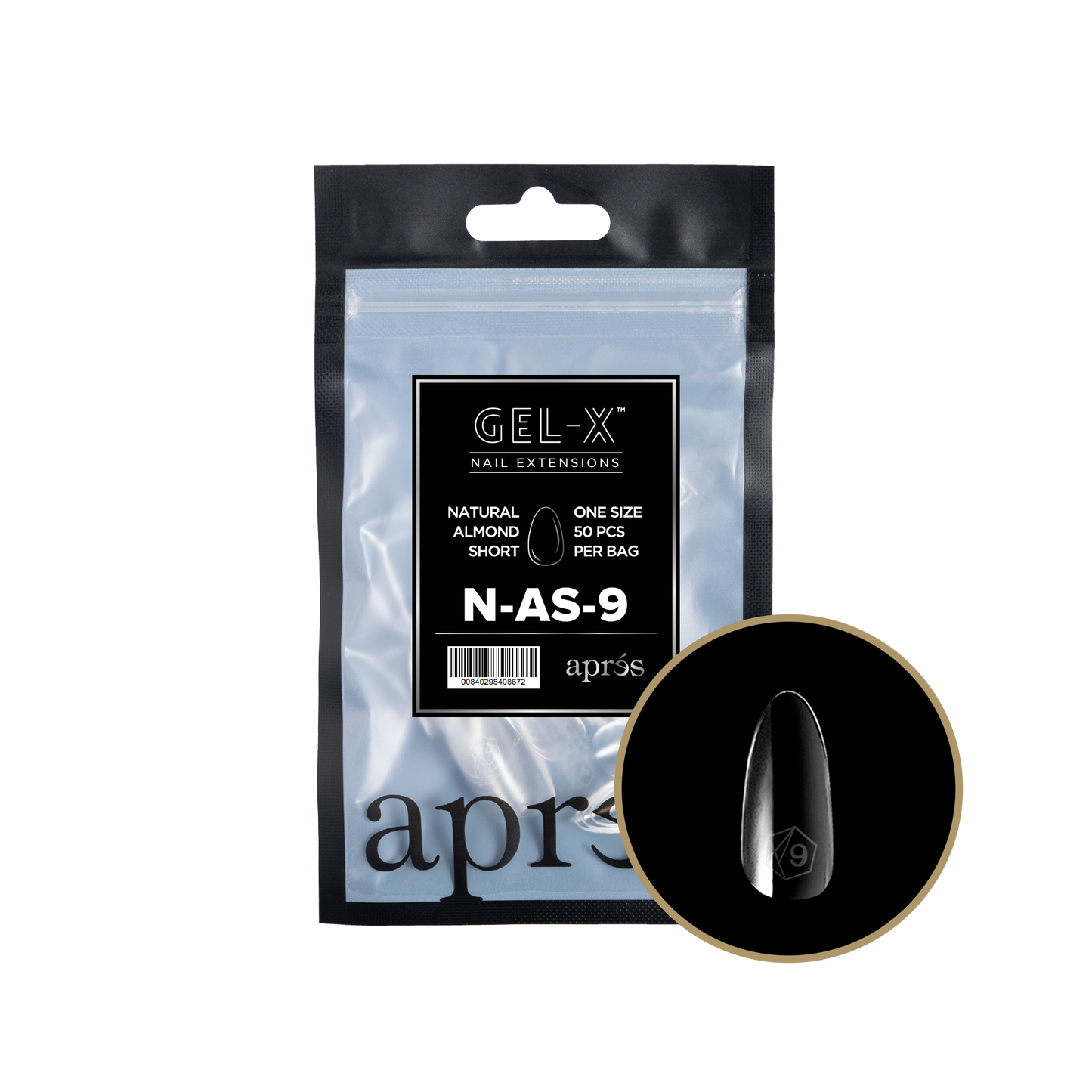 Natural Almond Short Refill Tips