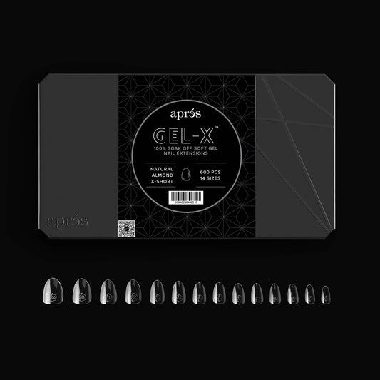 GEL-X TIPS 2.0 NATURAL ALMOND 600 PIECES