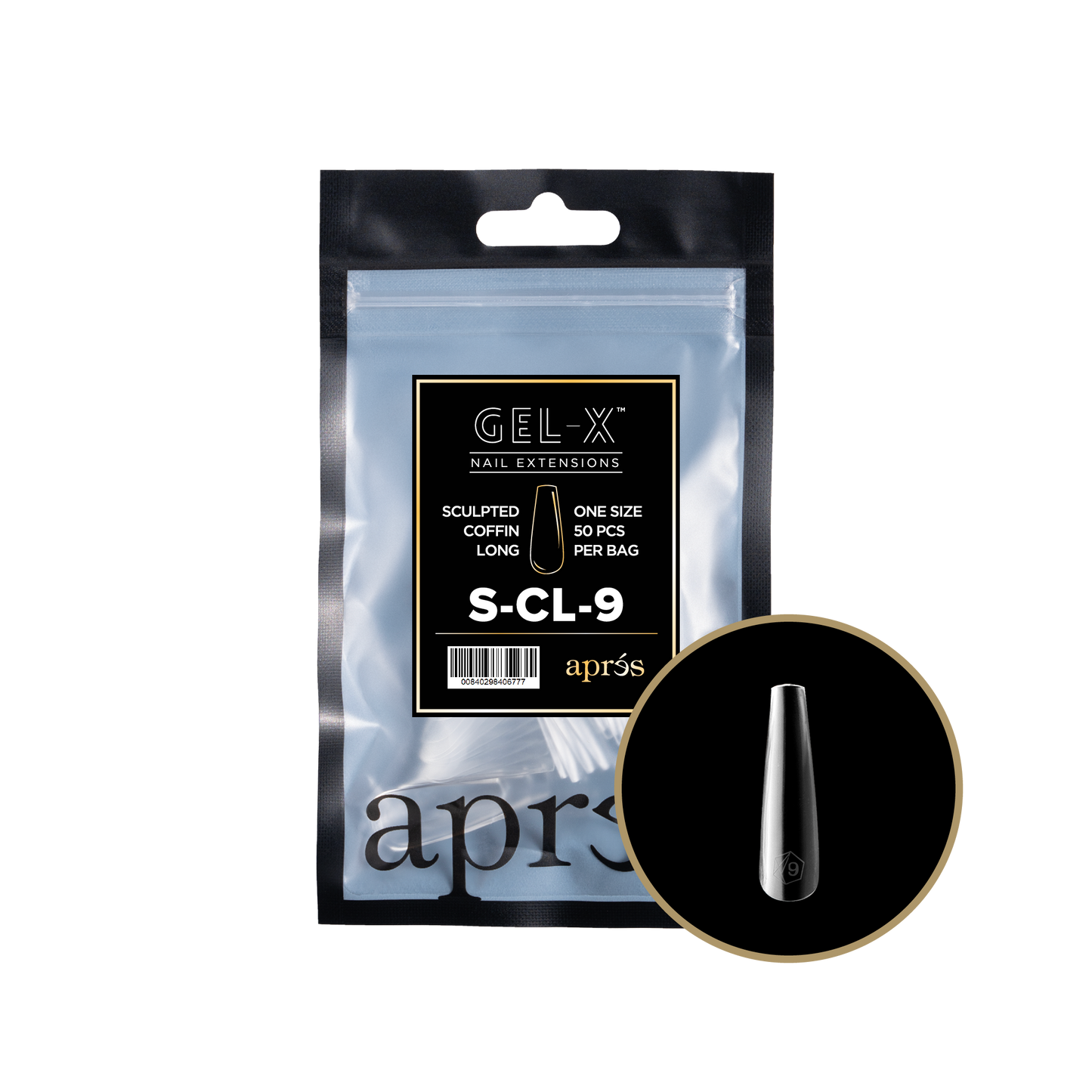 Sculpted Coffin Long Refill Tips
