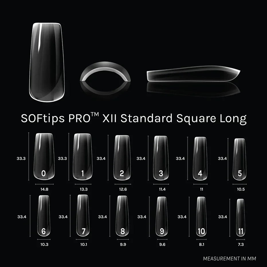 SOFTIPS PRO™ XII - Standard Square Long