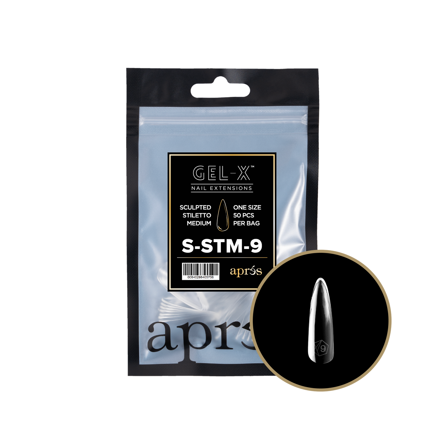 Sculpted Stiletto Medium Refill Tips
