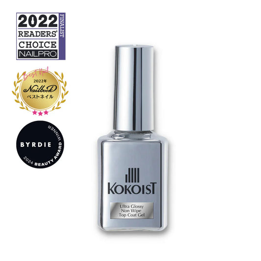 ULTRA GLOSSY NON WIPE TOP COAT GEL 15ML
