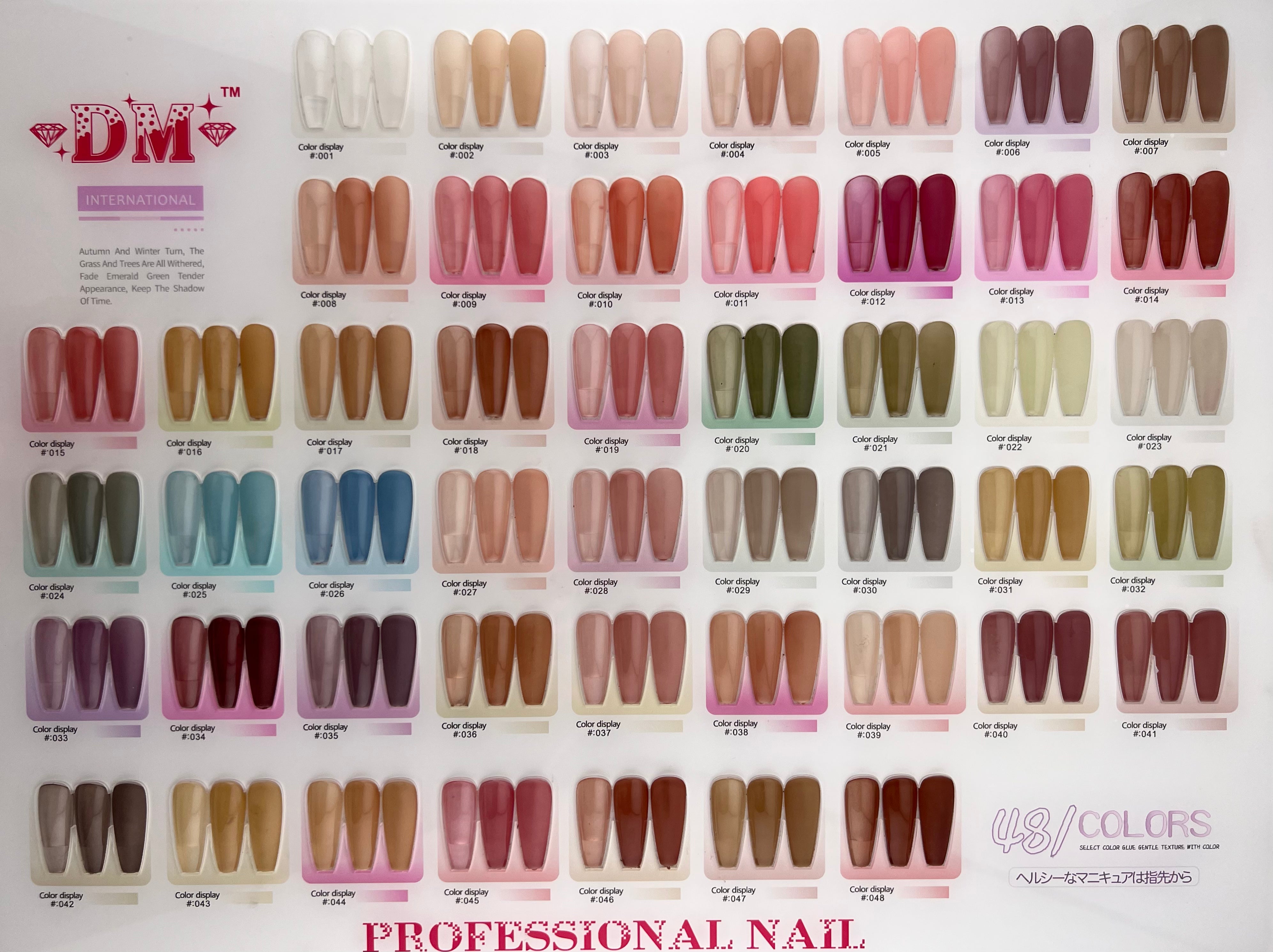 DM Gel Colors – Nails R Us
