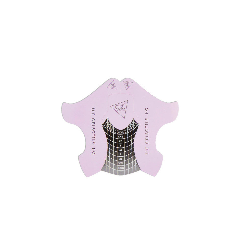 THE GEL BOTTLE NAIL FORMS SCULPTING ON FRM 320 FORMS