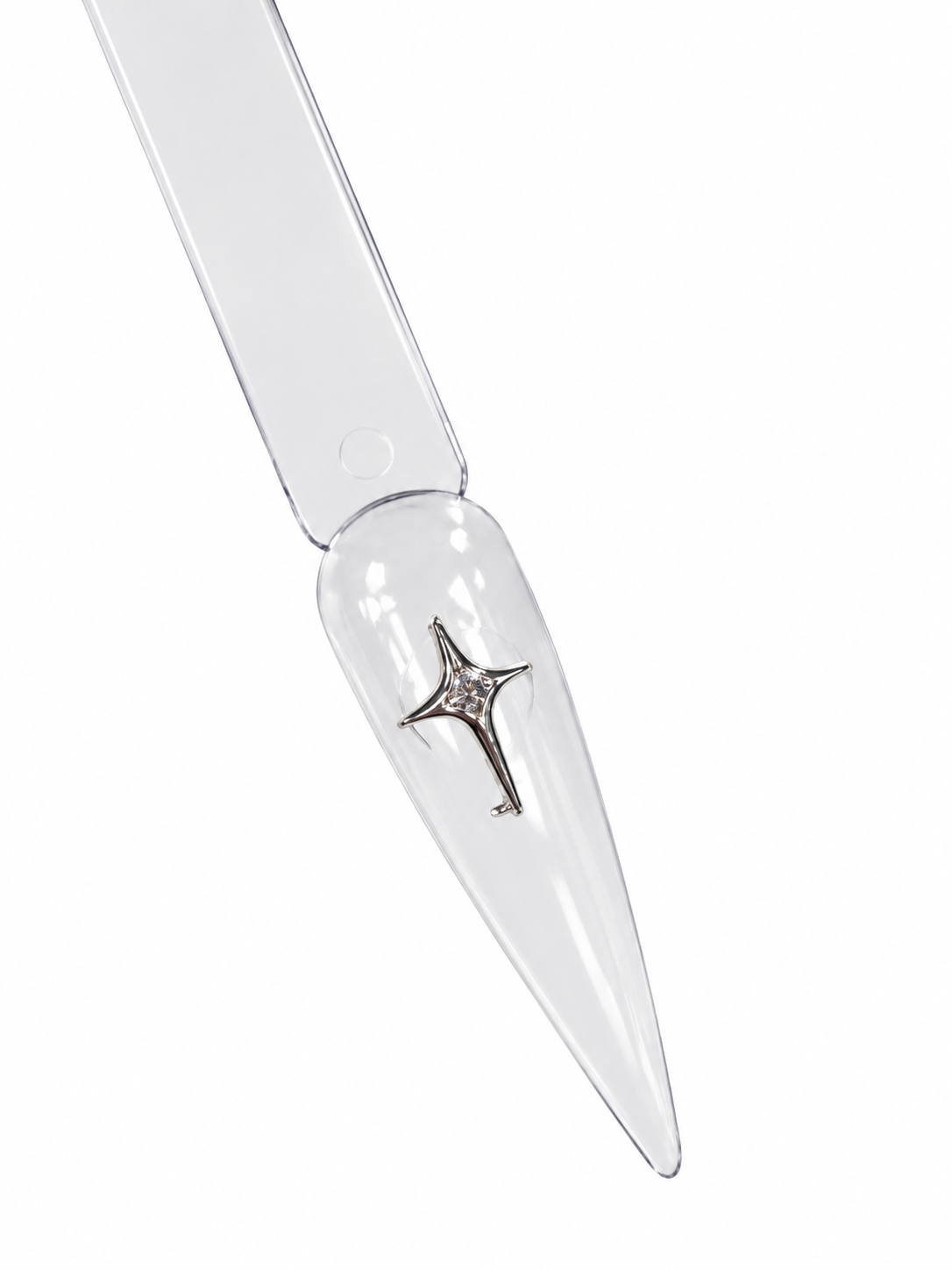 Crystal Starburst Nail Charm