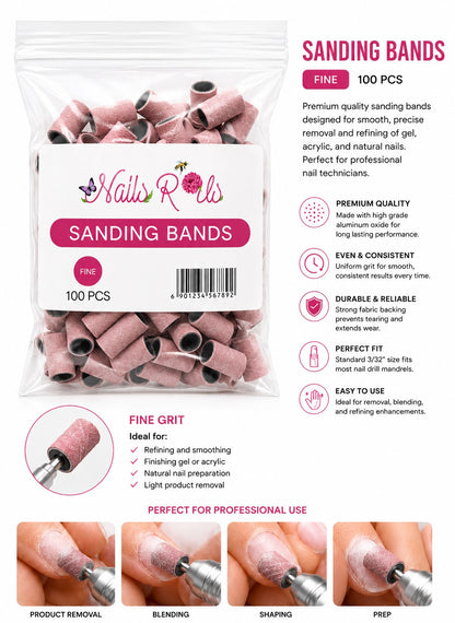 Professional Sanding Bands – 100 Count