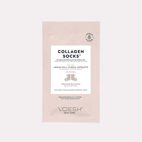 Argan Oil & Floral Extracts Collagen Socks - One Pair