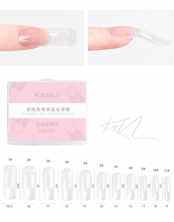 Curved Nail Extensions Forms