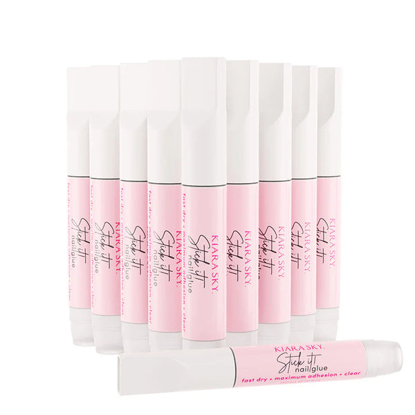 10PC STICK IT NAIL GLUE