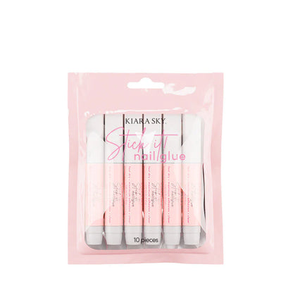 10PC STICK IT NAIL GLUE