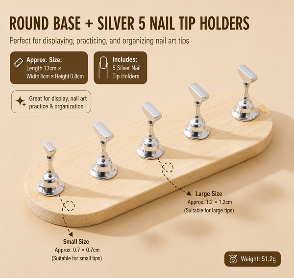 Luxe Oval Display Stand Set