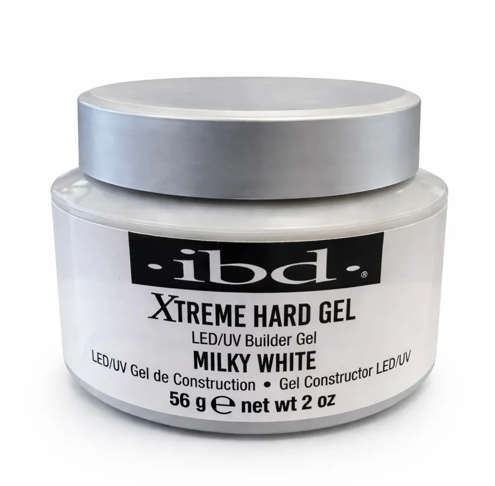 Xtreme Hard Gel LED/UV Builder Gel - Milky White 2oz