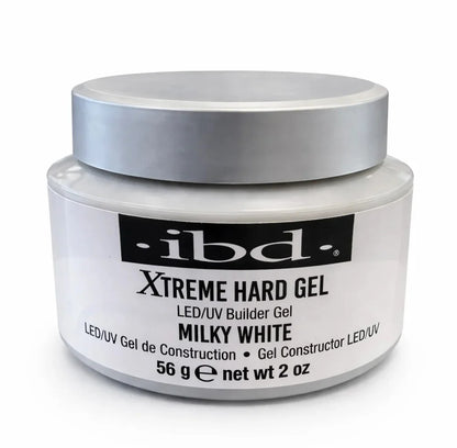 Xtreme Hard Gel LED/UV Builder Gel - Milky White 2oz