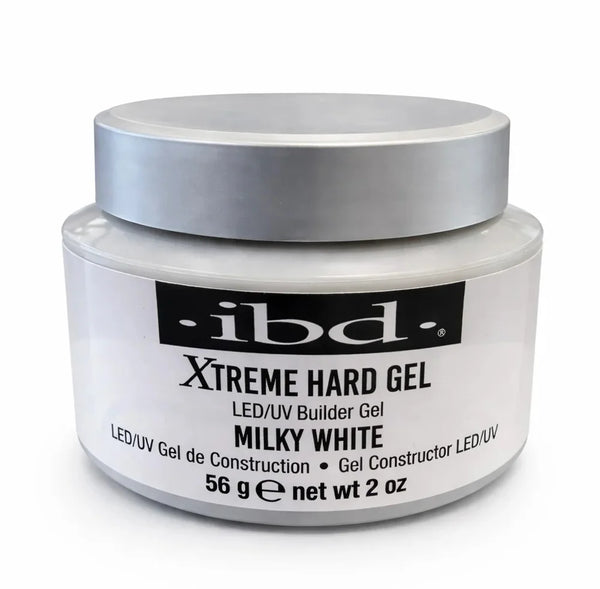 Xtreme Hard Gel LED/UV Builder Gel - Milky White 2oz