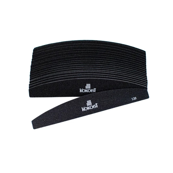 PACK OF 20 REPLACEABLE BLACK HALF MOON FILES (#120)