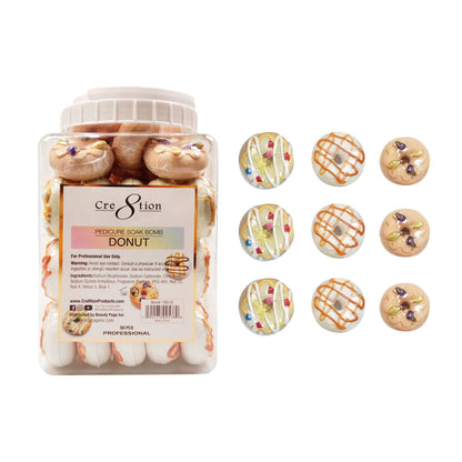 Cre8tion Pedicure Soak Bomb Donut 40g