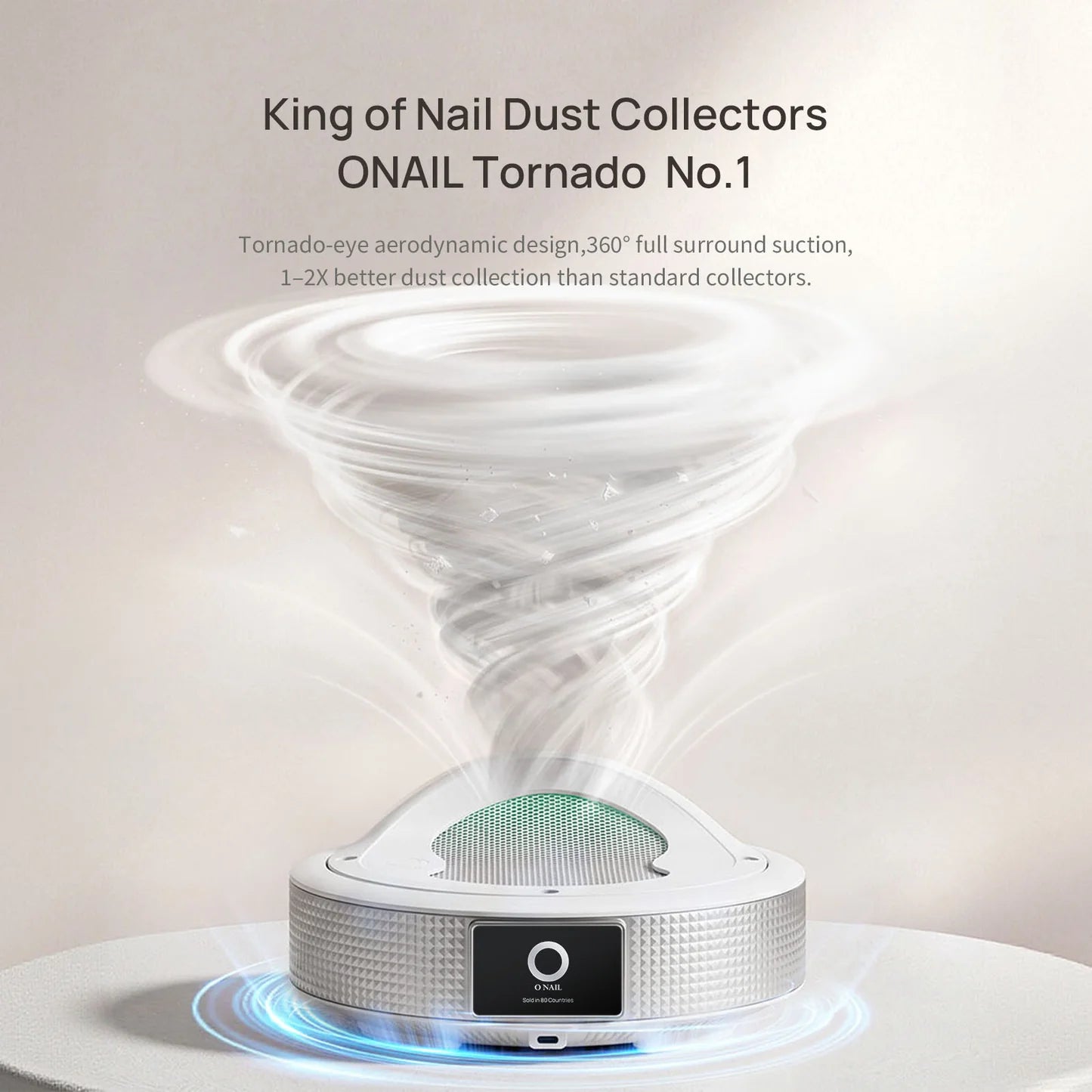 Plug-in Nail Dust Collector Tornado No.1