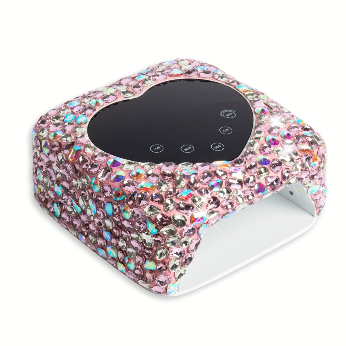 Pink Giant Rhinestone Rechargeable LED Lamp