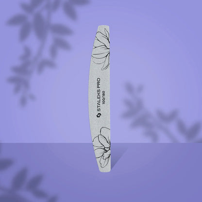 Crescent mineral nail File EXPERT 40 100/180 Grit (25 pcs)