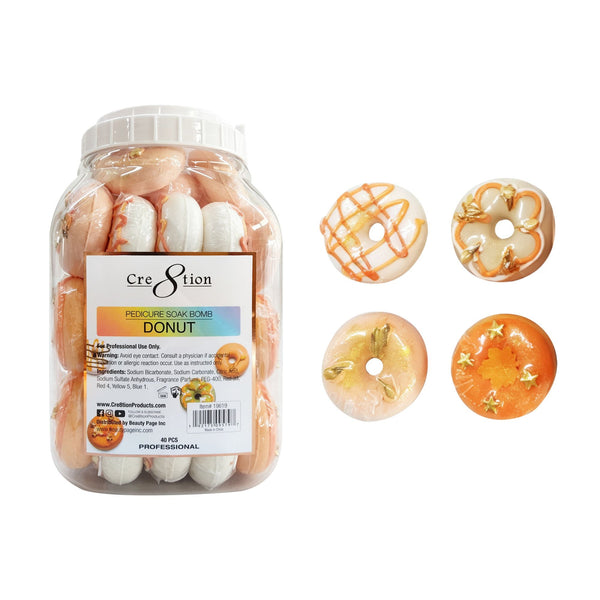 Cre8tion Pedicure Soak Bomb Donut 60g