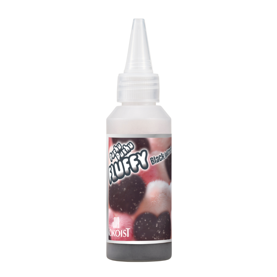 Pushu Pushu FLUFFY 06 Black Glitter