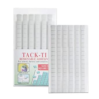 WHITE - TACK - TI REMOVABLE ADHESIVE