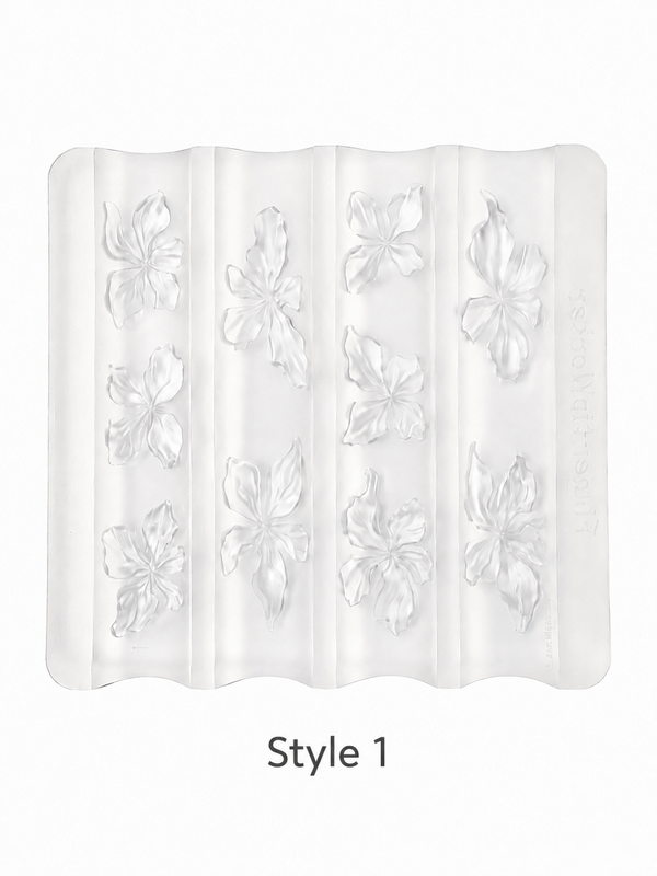 3D Floral Nail Art Mold